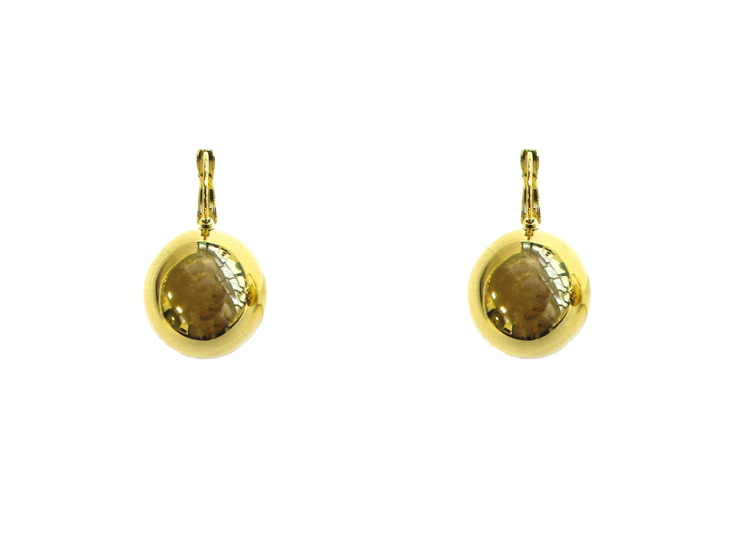 Orecchini pendenti con sfera
