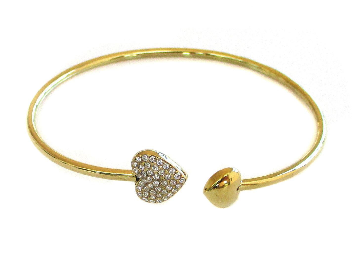 Bracciale rigido a cuore