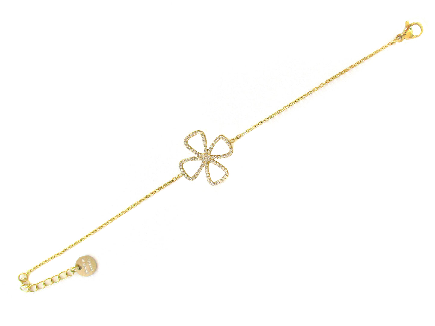 Bracciale quadrifoglio