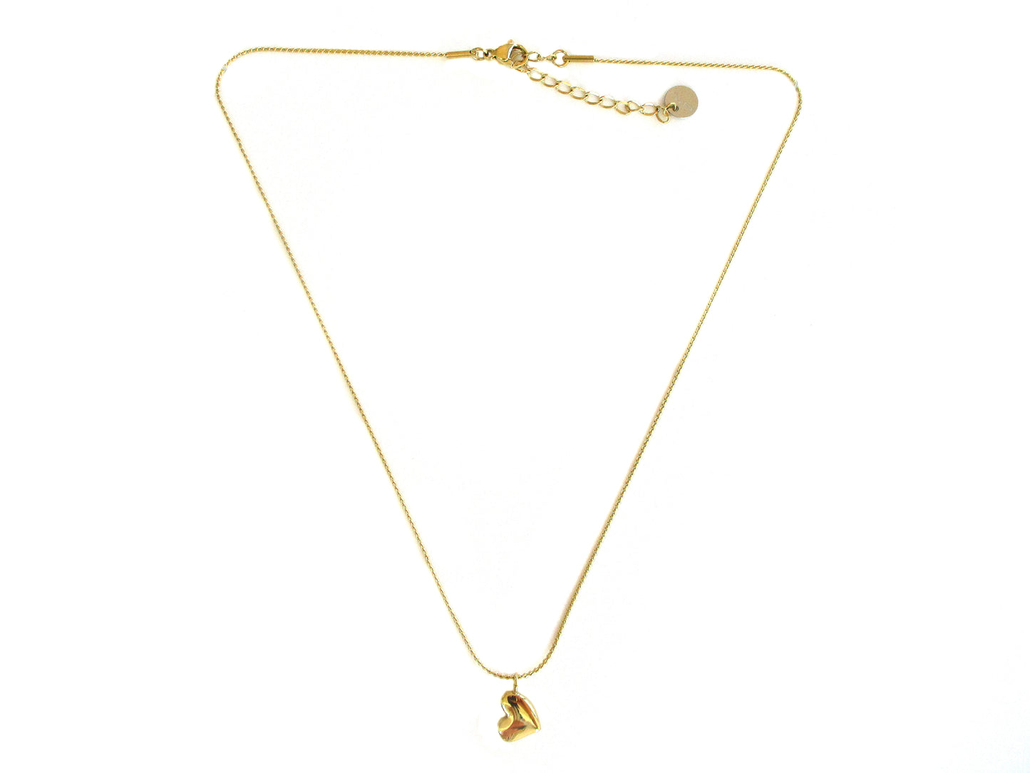 Collana con ciondolo a cuore