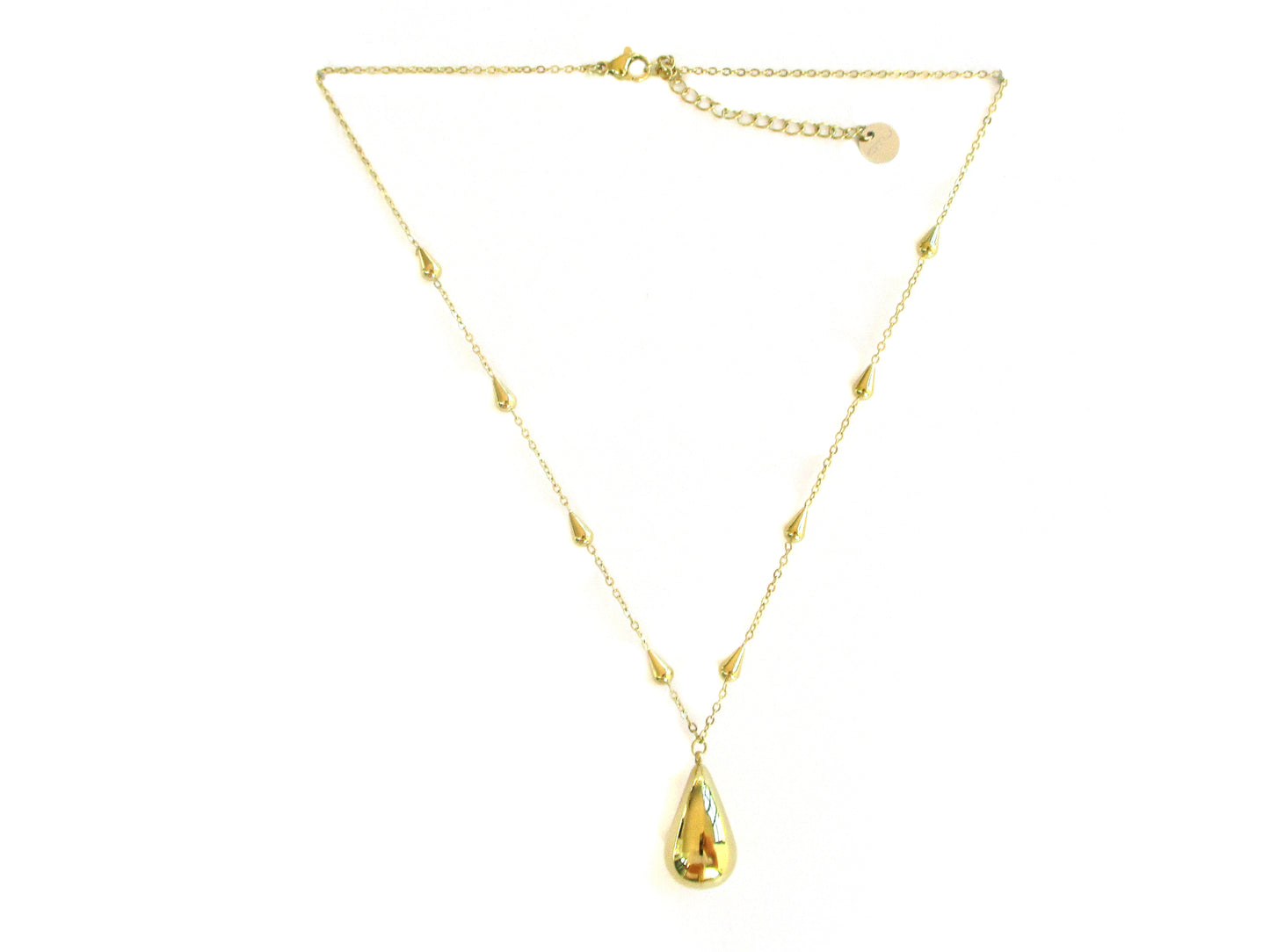 Collana con ciondolo drop