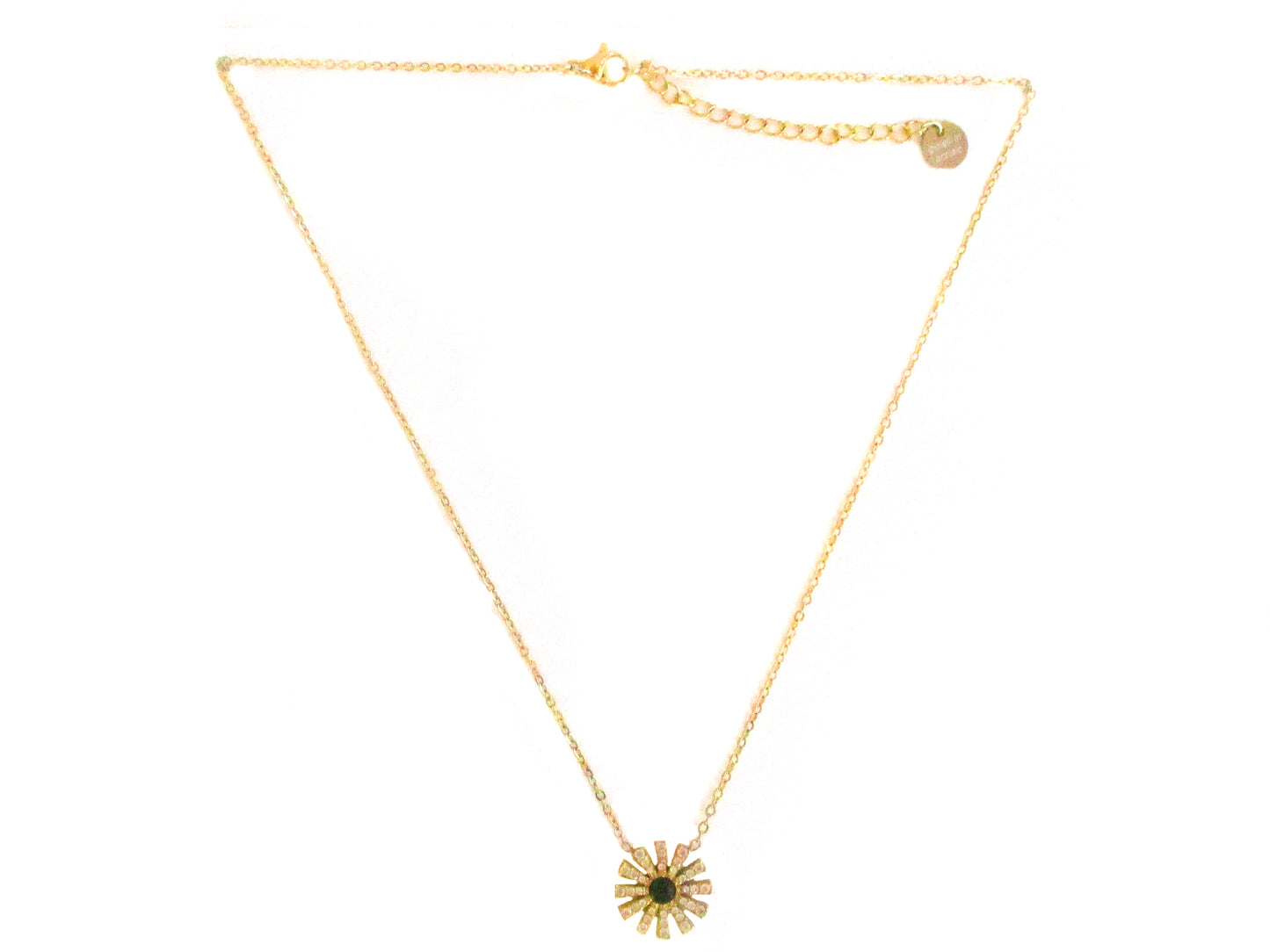 Collana con ciondolo a fiore