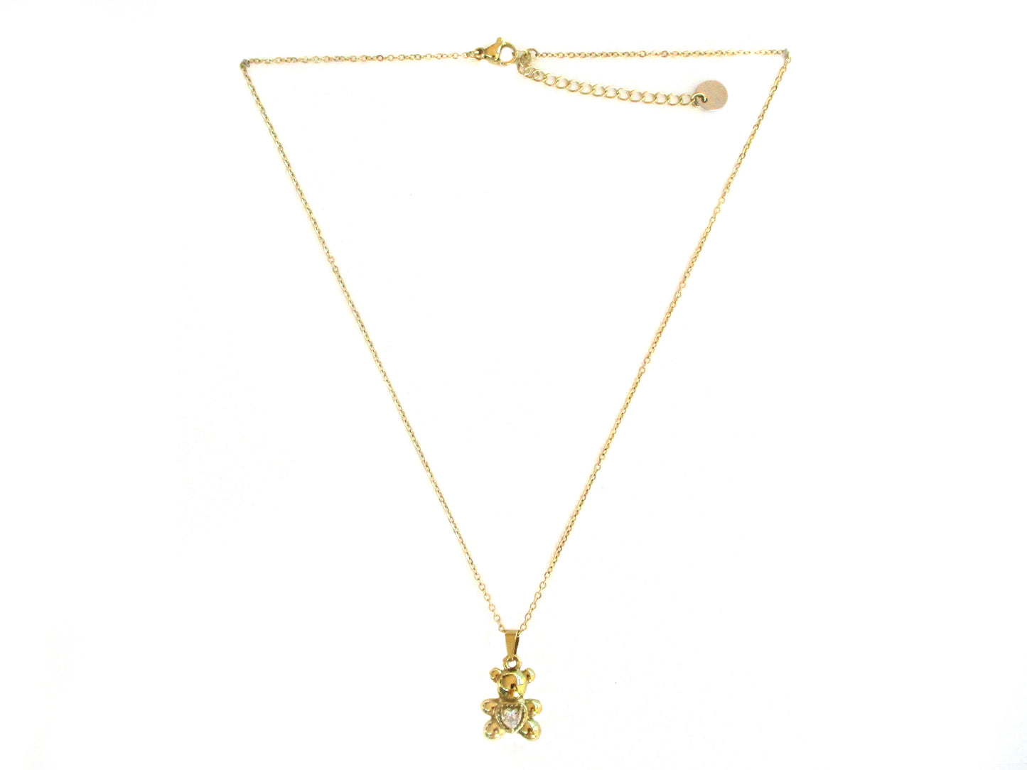 Collana con ciondolo ad orsetto