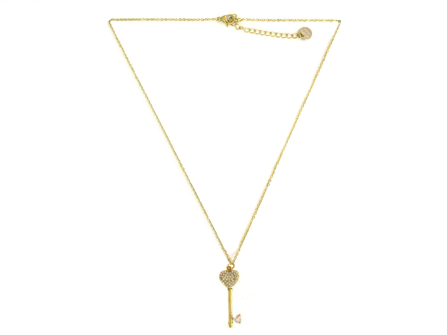 Collana con ciondolo a chiave
