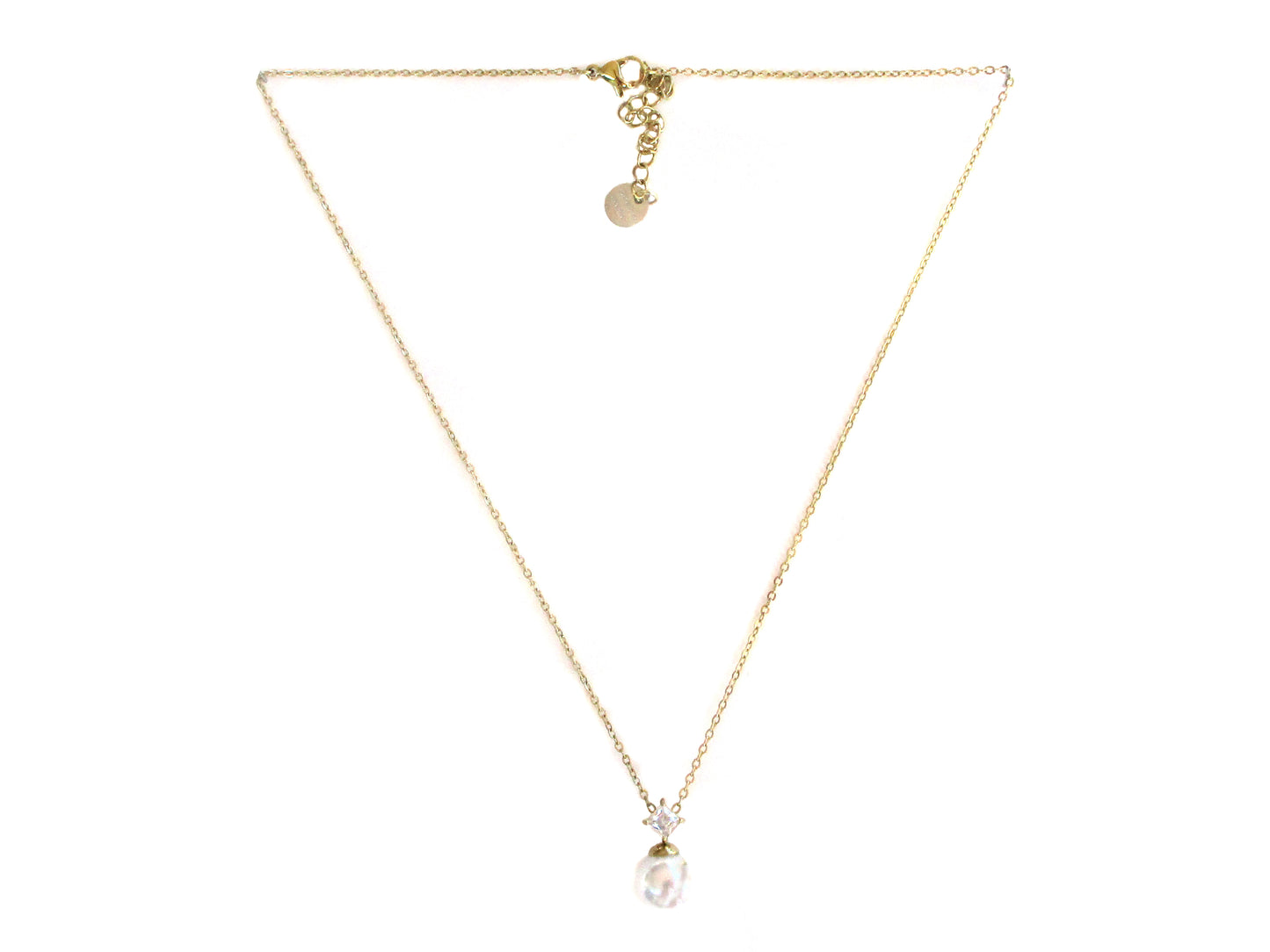 Collana con ciondolo di perla