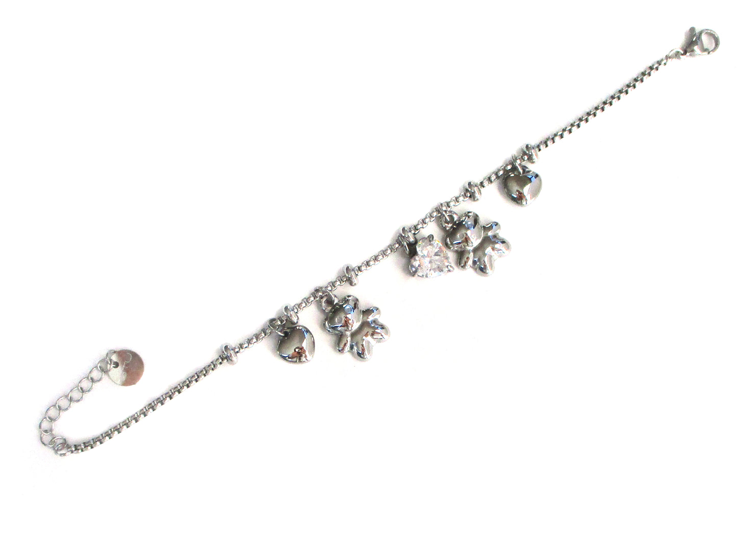 Bracciale con ciondoli ad orsetto