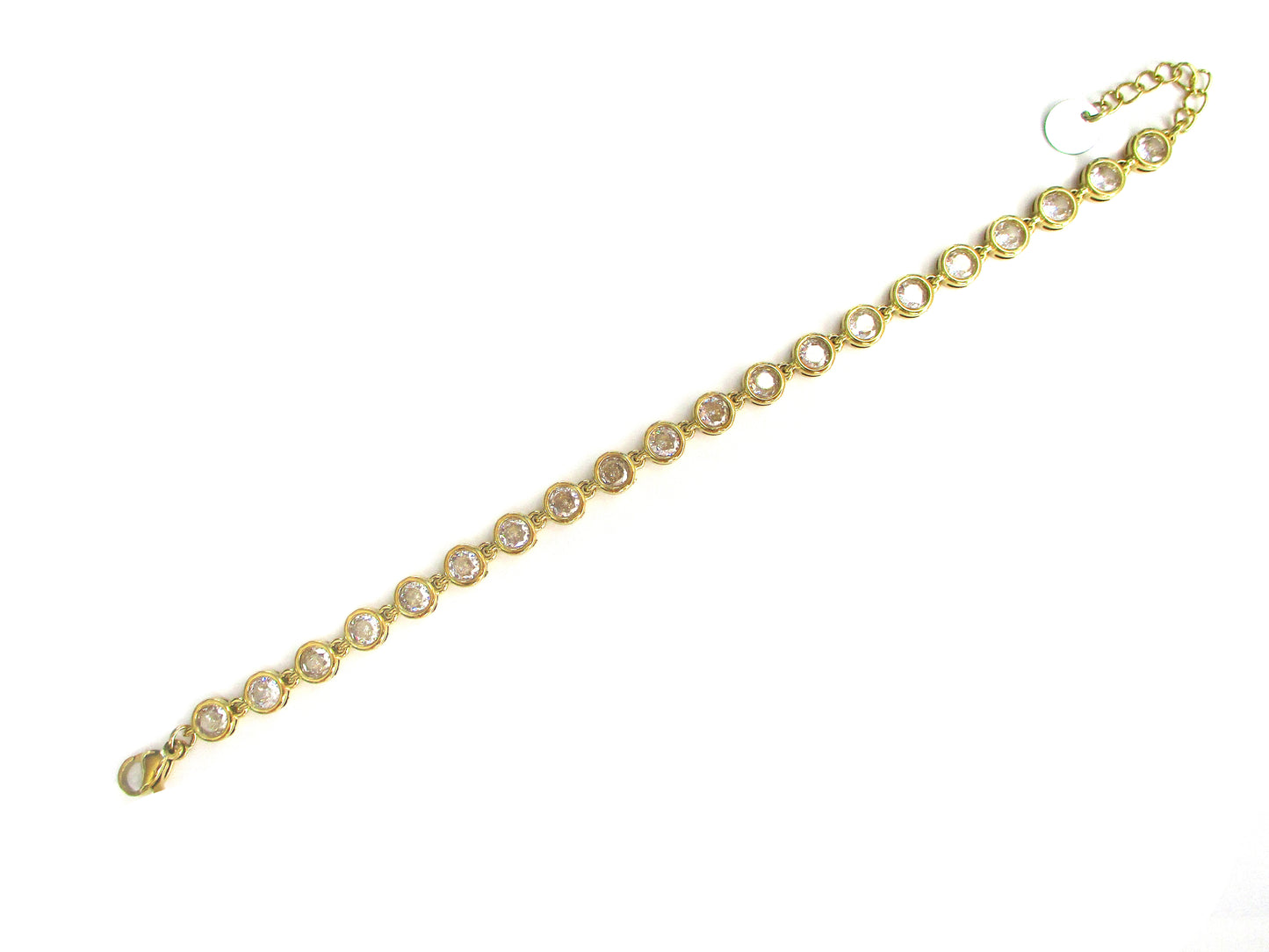 Bracciale strass rotondi